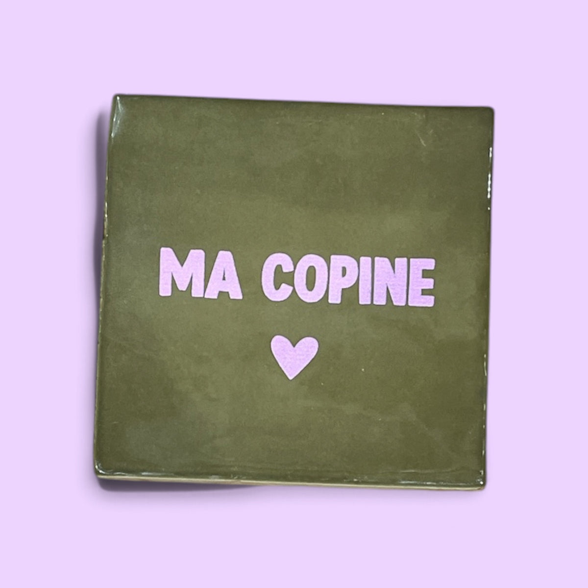 carreau à accrocher ma copine olive studio meuk