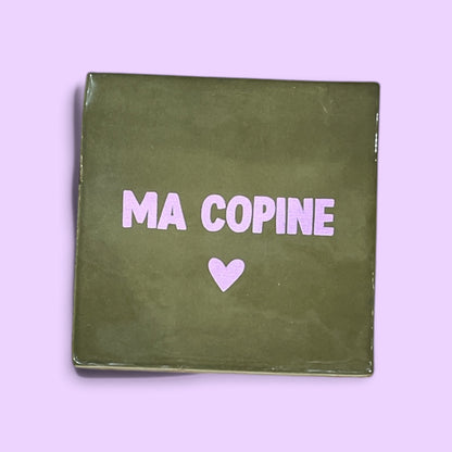 carreau à accrocher ma copine olive studio meuk