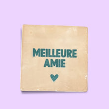 carreau à accrocher meilleure amie rose clair studio meuk