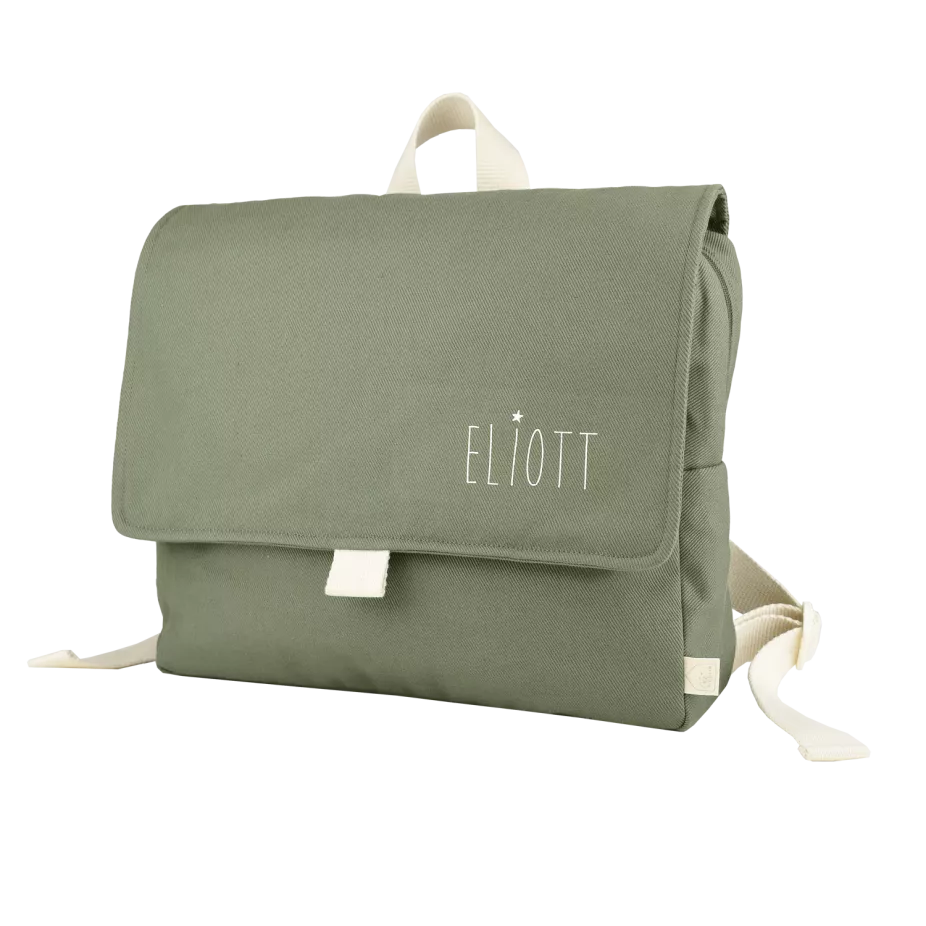 cartable olive uni petit picotin