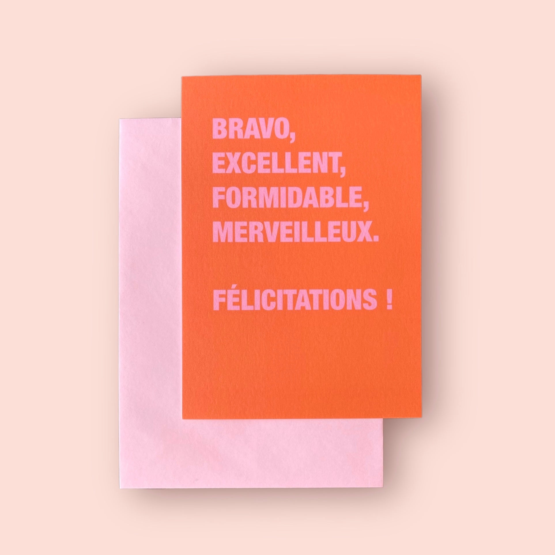 Carte - Félicitations !