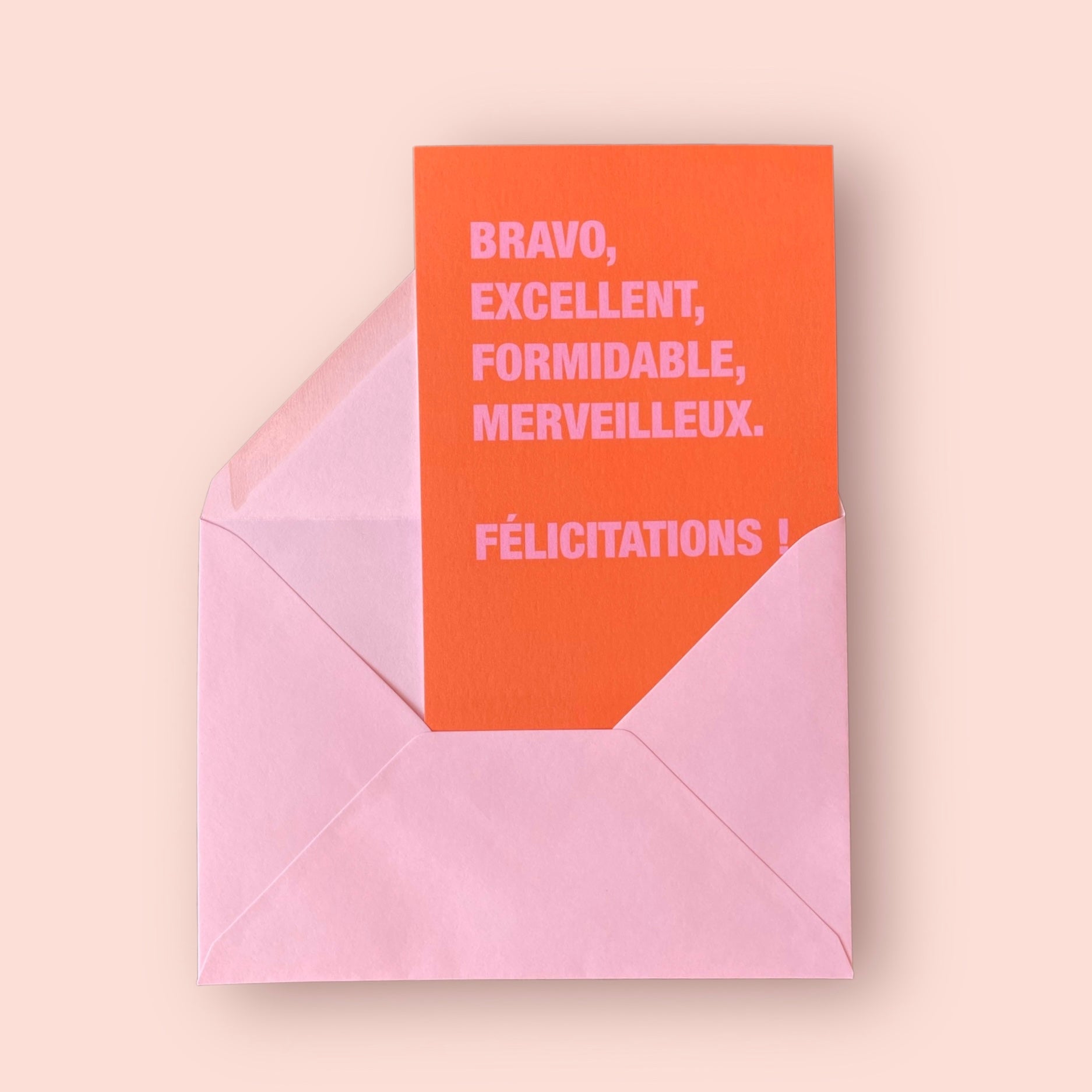 Carte - Félicitations !