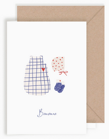 Carte - Bienvenue garçon
