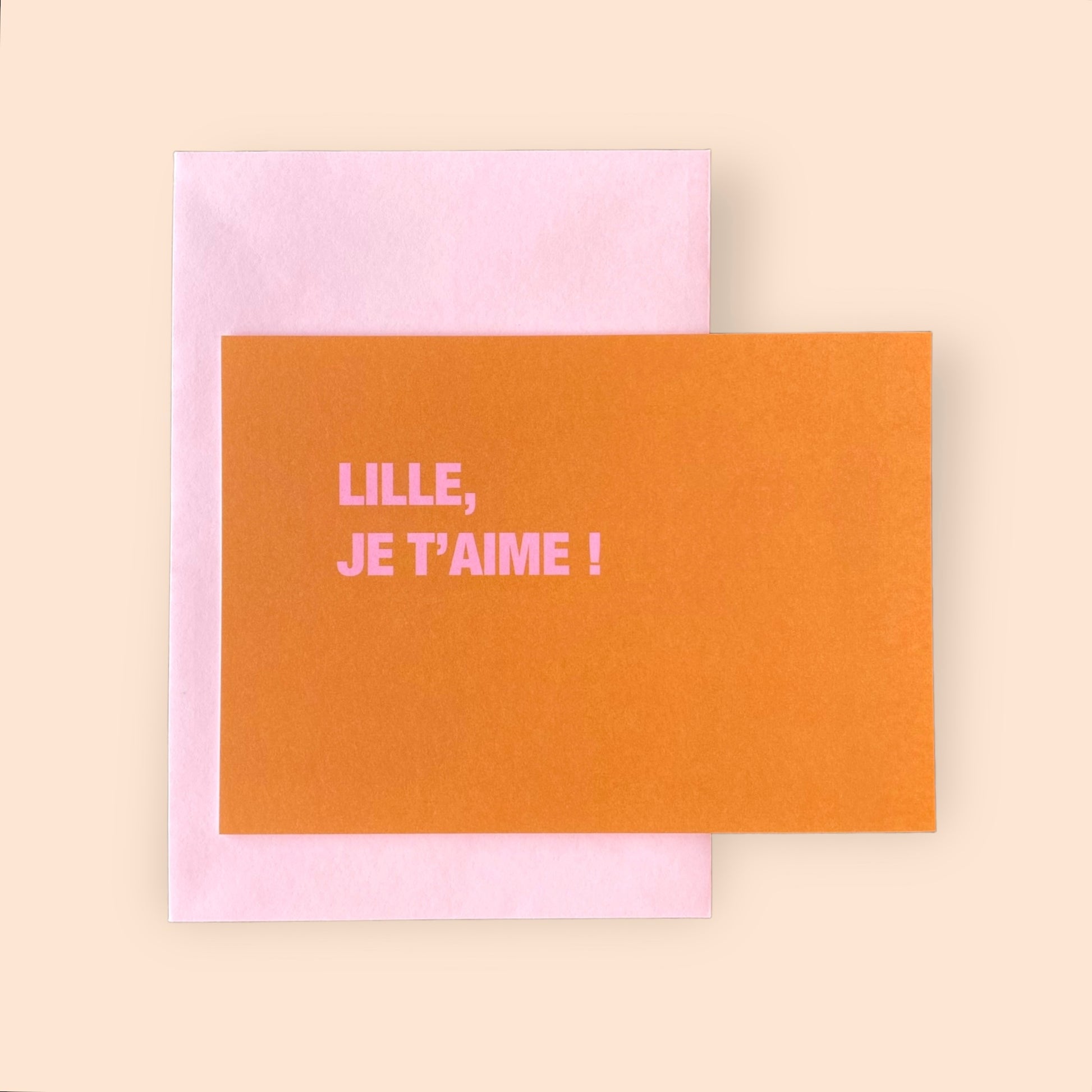 Carte - Lille, Je t'aime !