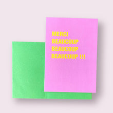 Carte - Merci beaucoup beaucoup !!!
