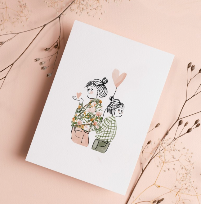 Carte - Sweet love maman