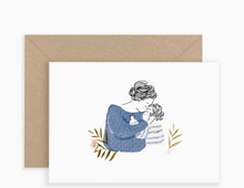 Carte - Tendrement maman et son garçon