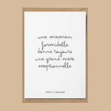 Carte - Une grand-mère exceptionnelle