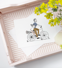 Carte - Vélo papa et fille