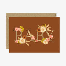 carte baby fleurs ATWTS