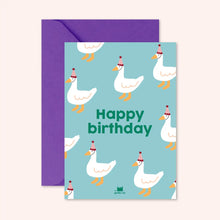carte bleue happy birthday oies ma petite vie