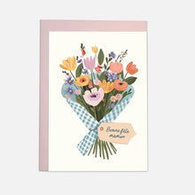 carte bouquet bonne fête maman