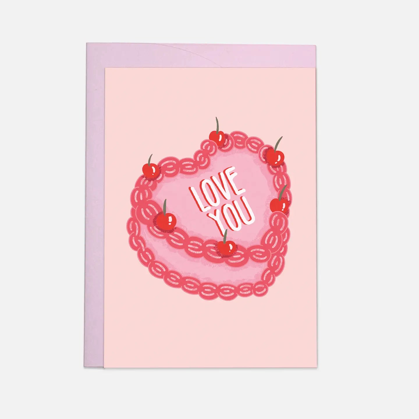 carte gâteau love you