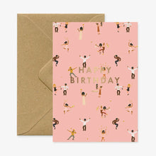 carte happy birthday danseurs ATWTS