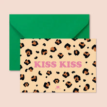 carte léopard kiss kiss ma petite vie