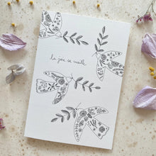 carte la joie se cueille papillonnage