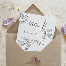 carte la joie se cueille papillonnage