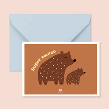 carte marron super tonton ma petite vie