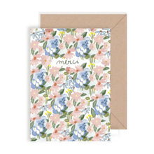carte merci champs de fleurs my Lovely thing