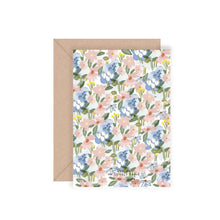 carte merci champs de fleurs my Lovely thing