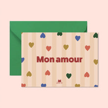 carte rayée mon amour ma petite vie