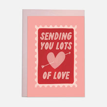 carte sending you lots of love
