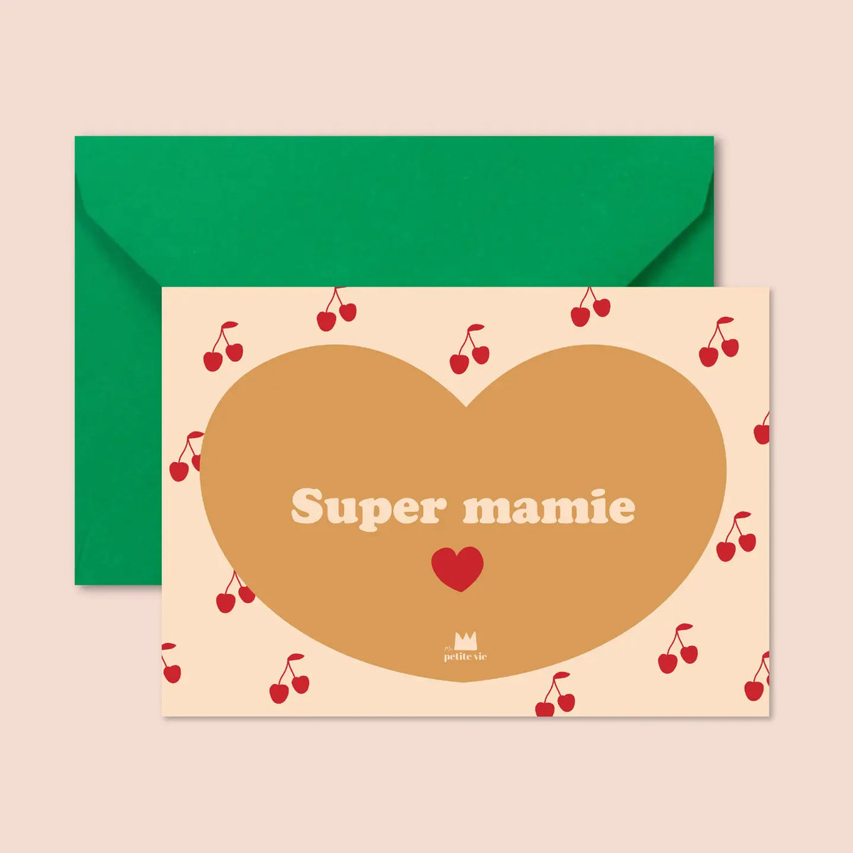 carte super mamie coeur ma petite vie