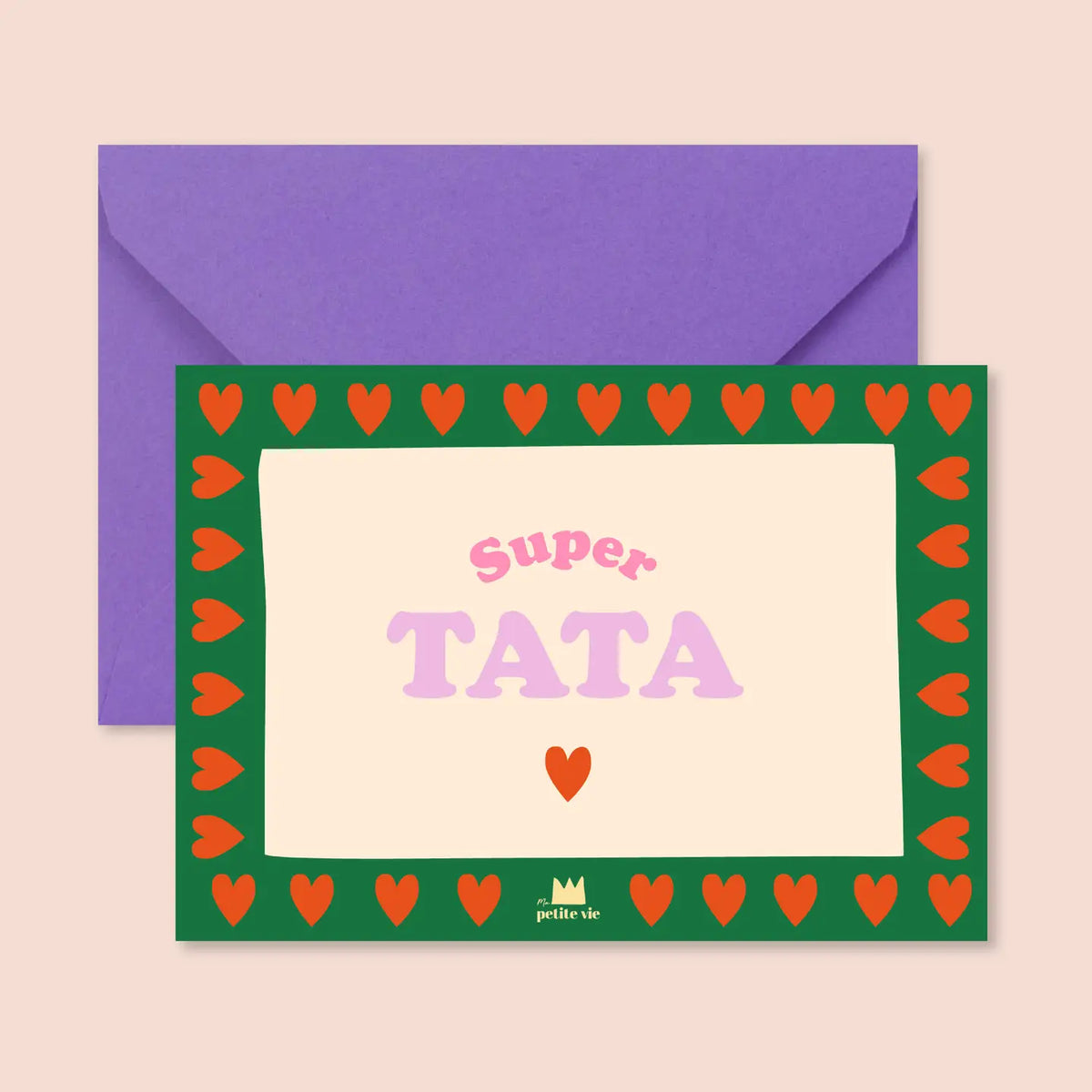 carte verte super tata coeurs ma petite vie