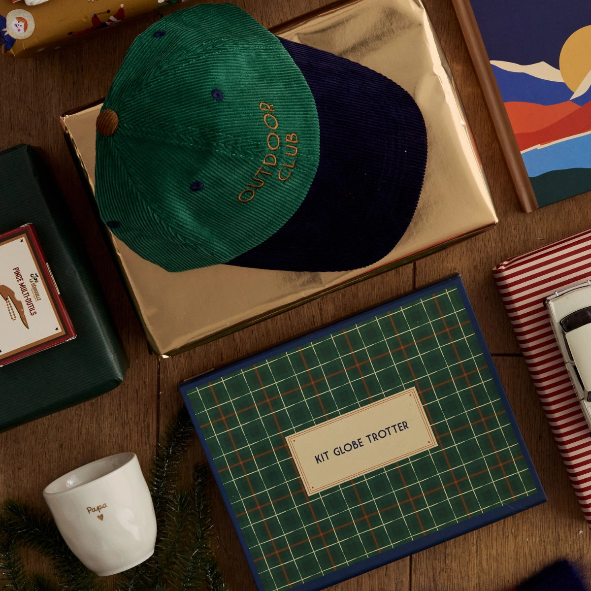 Casquette velours - Outdoor