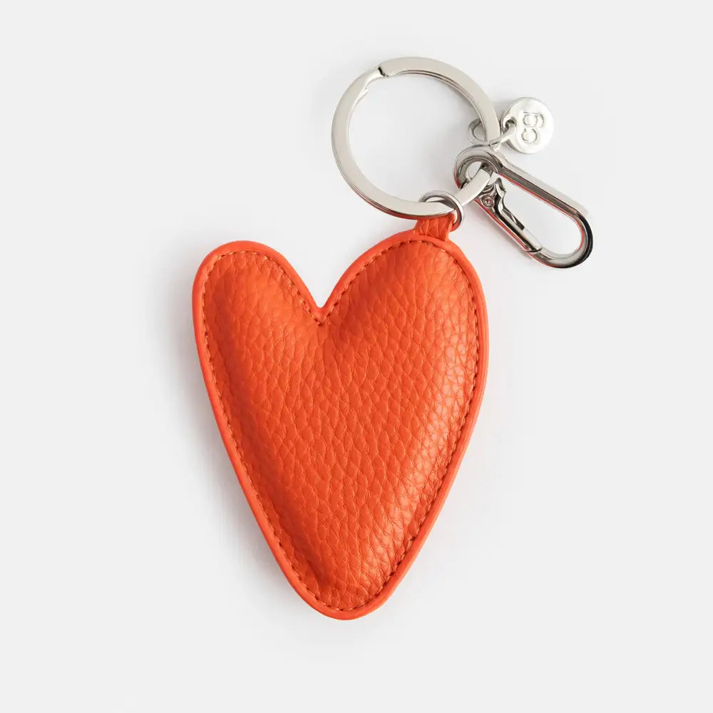 charm sac coeur orange Caroline Gardner 