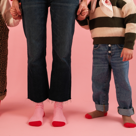 Chaussettes 36/41 - rose