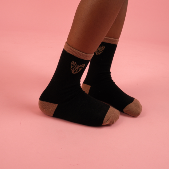 Chaussettes enfant 24/30 - noir