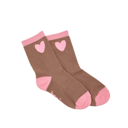 Chaussettes enfant 24/30 - marron