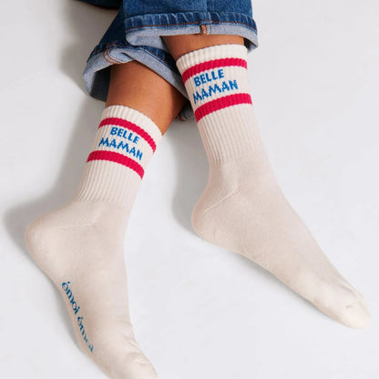 chaussettes belle maman blanches émoi émoi