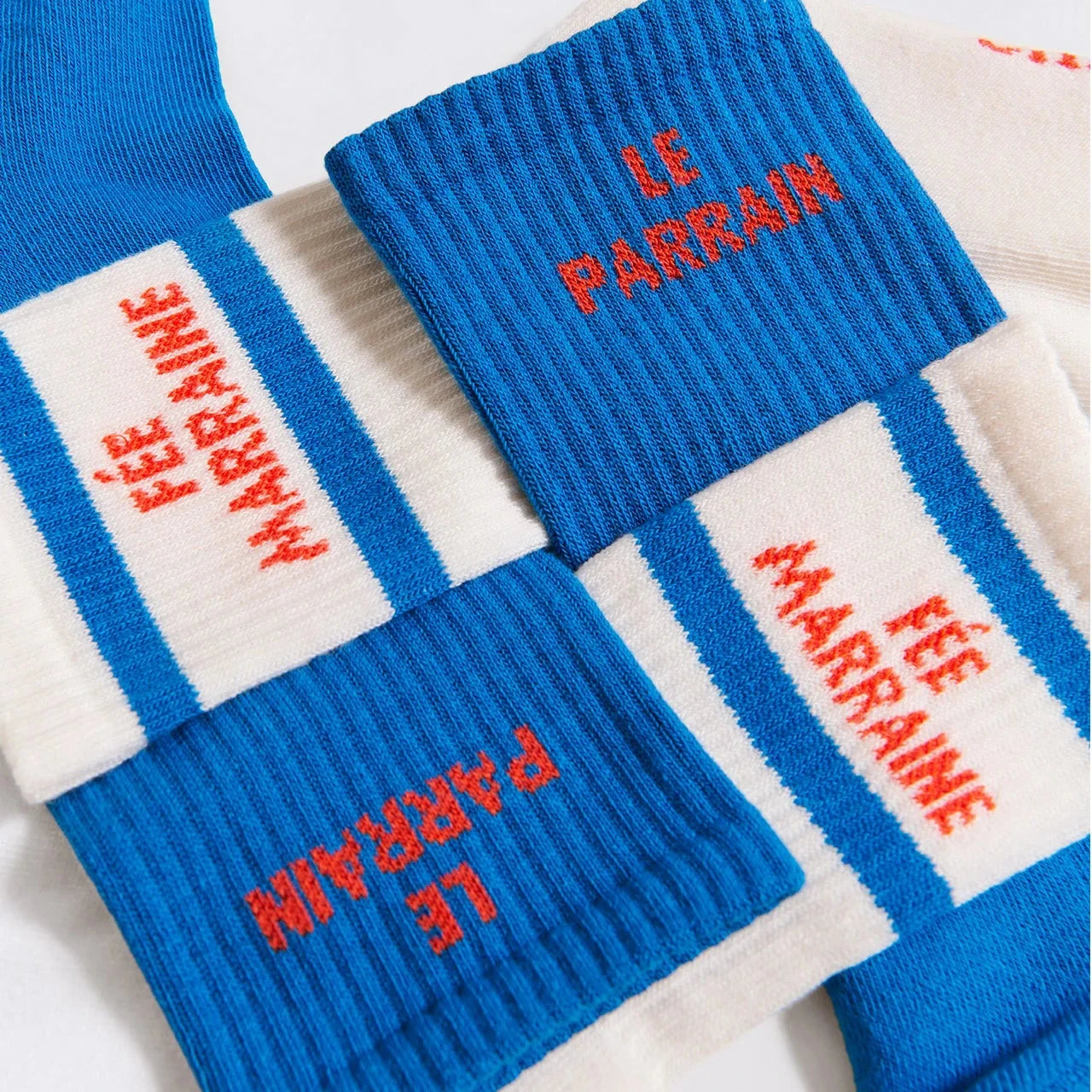 chaussettes bleues le parrain émoi émoi