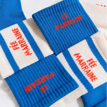 chaussettes bleues le parrain émoi émoi
