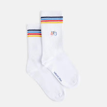 chaussettes cycliste homme coloré