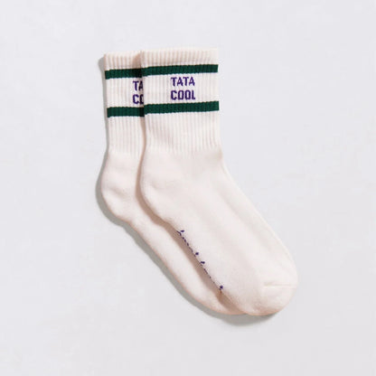 chaussettes femme blanches tata cool émoi émoi