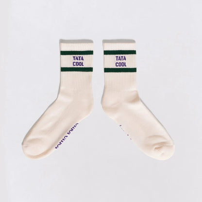 chaussettes femme blanches tata cool émoi émoi