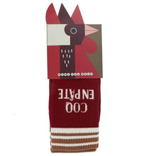 chaussettes homme coq en pate