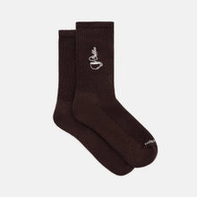 chaussettes homme tasse à café