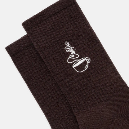 chaussettes homme tasse à café