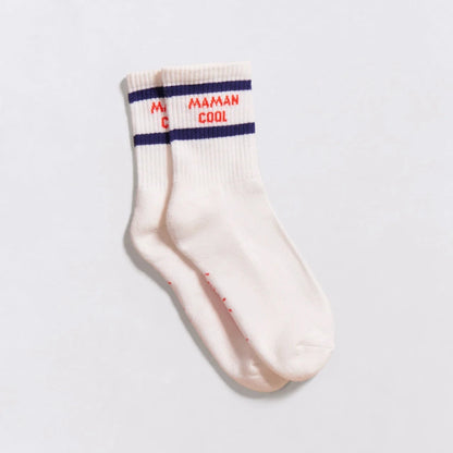chaussettes maman cool blanche émoi émoi