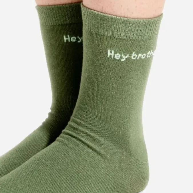 chaussettes vertes hey brother