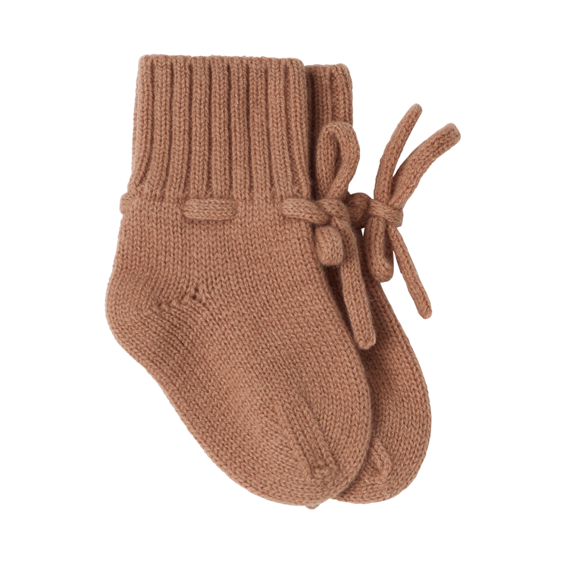 Chaussons rouille & pochon - 0 à 6 mois