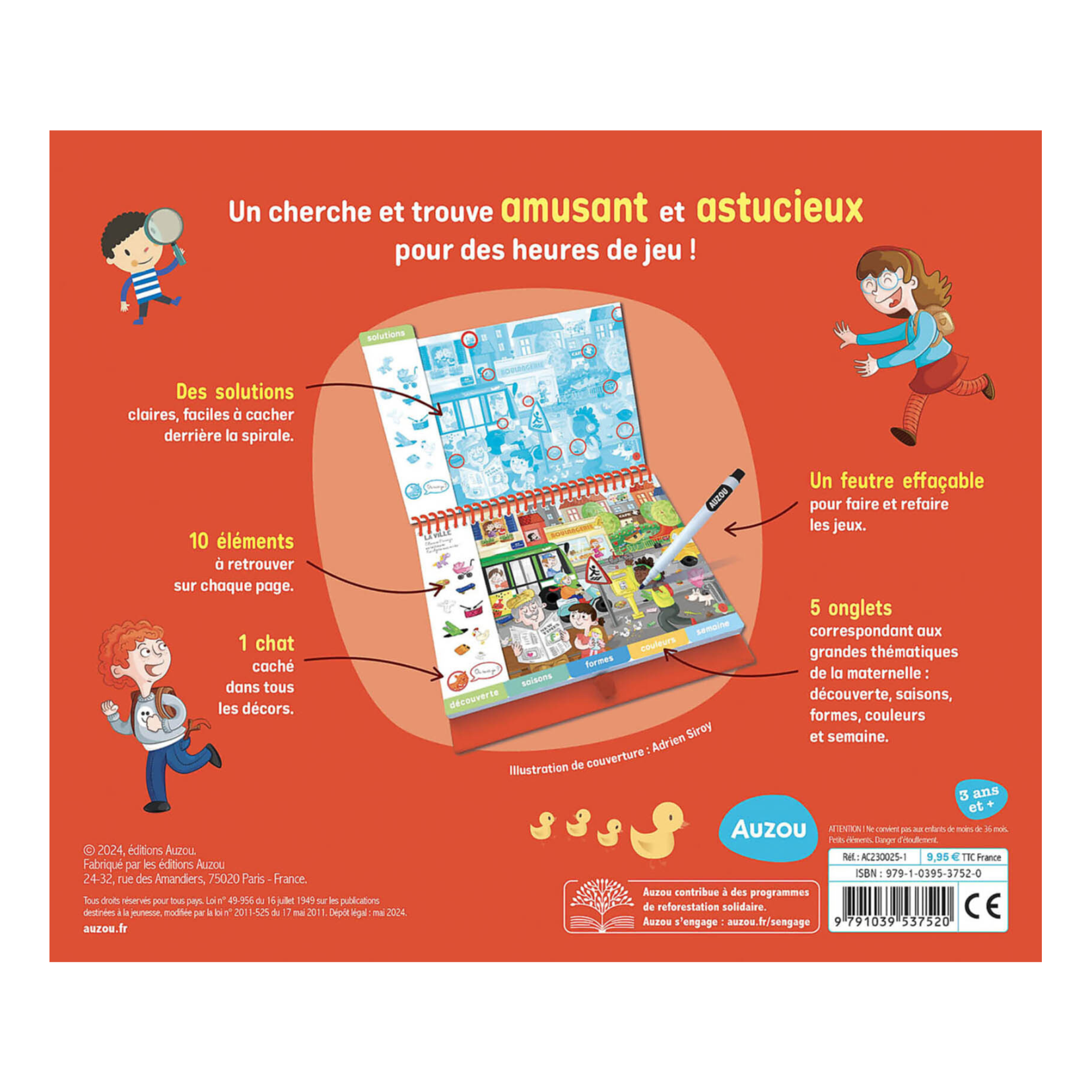 cherche et trouve à la maternelle auzou