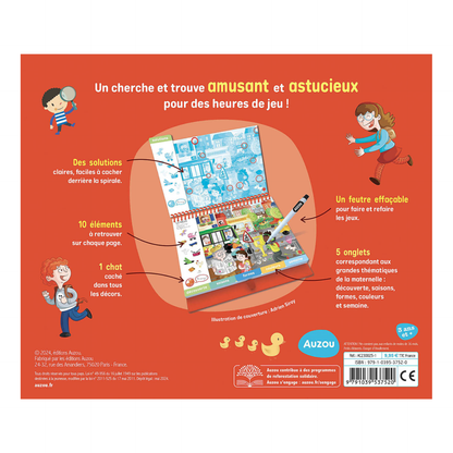 cherche et trouve à la maternelle auzou