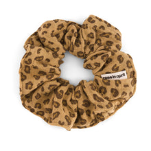 chouchou leopard coffee