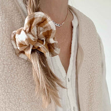 chouchou vichy caramel 2