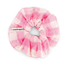 chouchou vichy rose